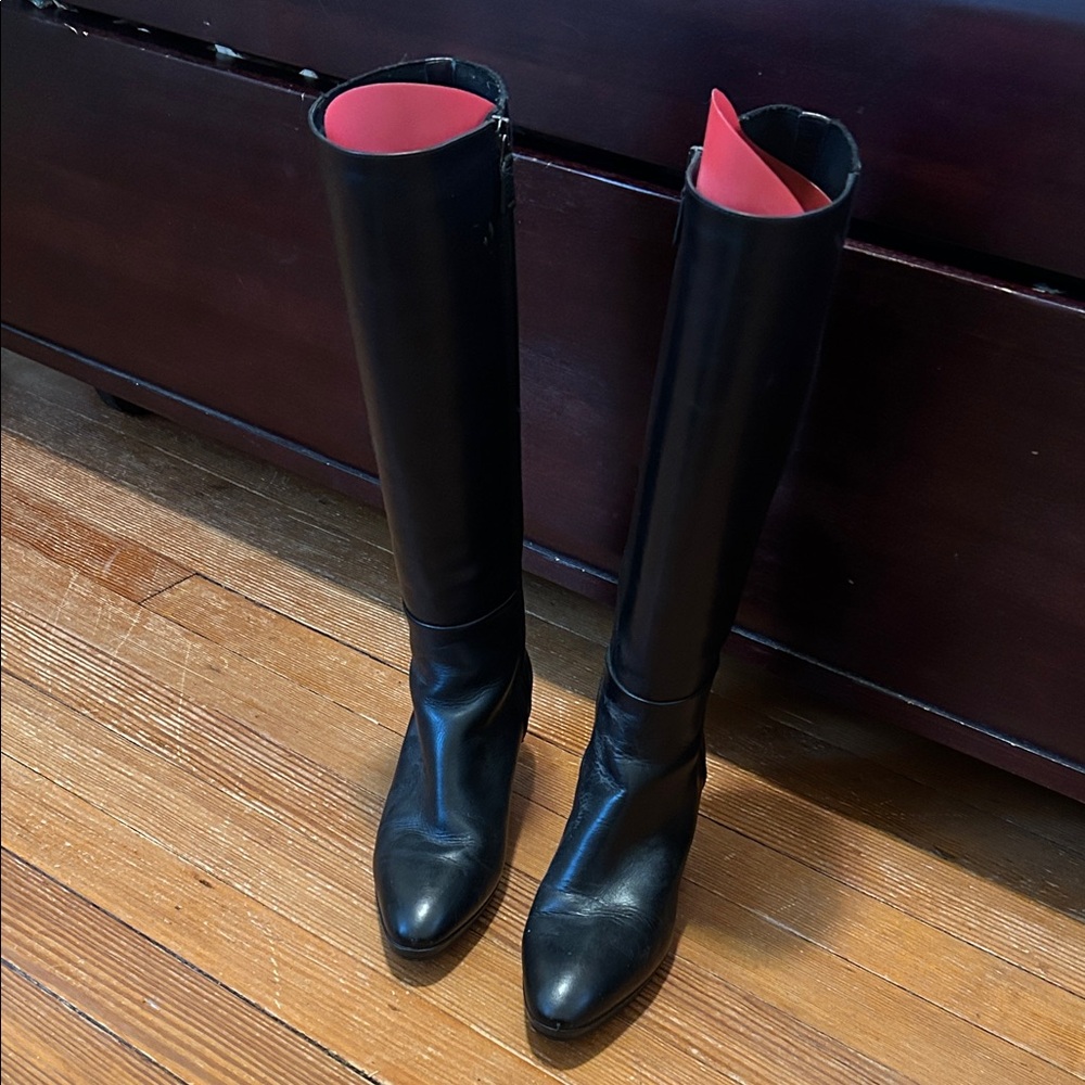 Aquatalia Black Over the Knee Boots